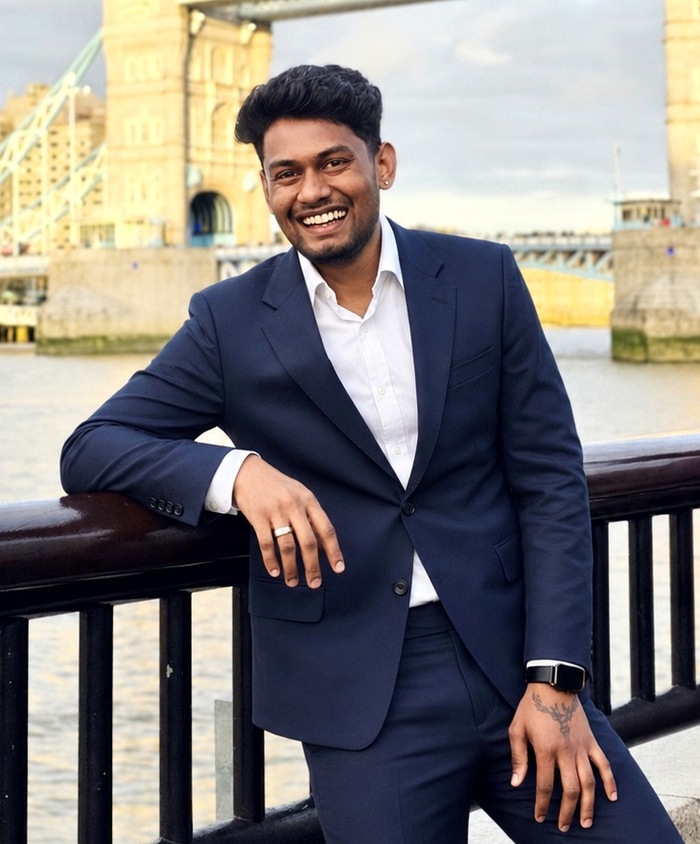 Shubham Mane, founder of sqorvin